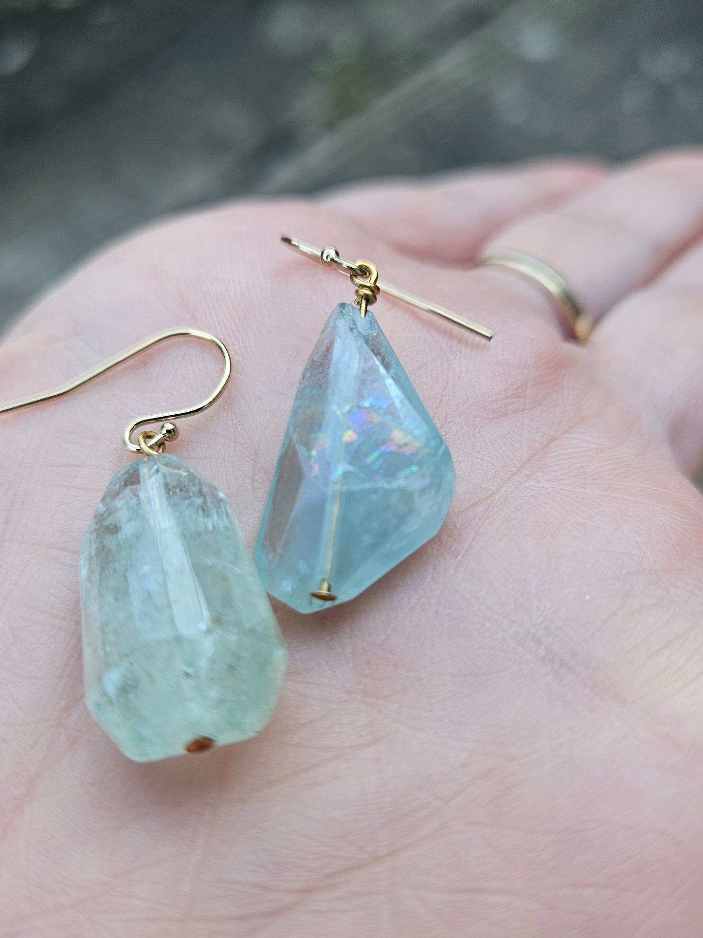 Aquamarine Earrings