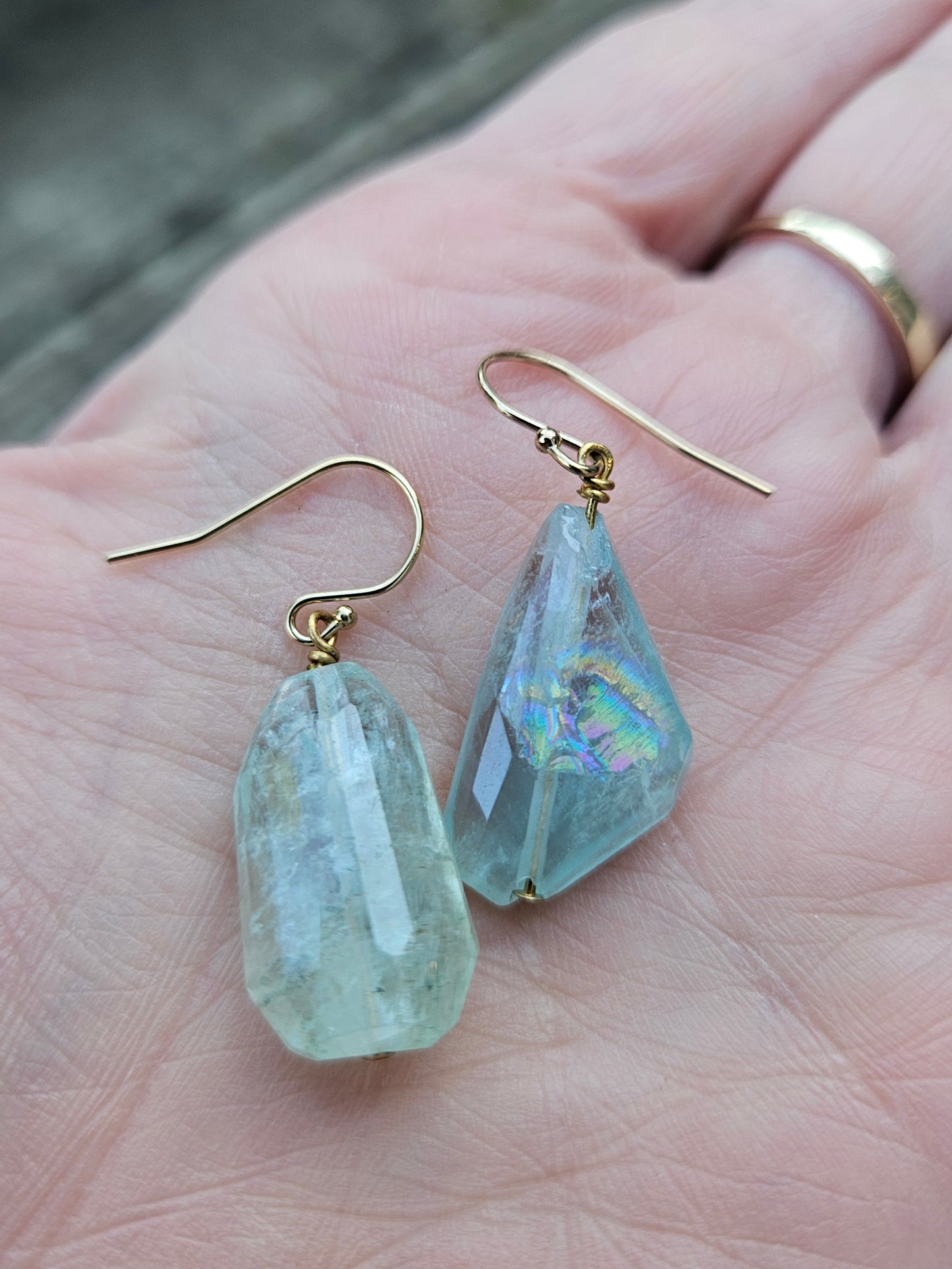 Aquamarine Earrings
