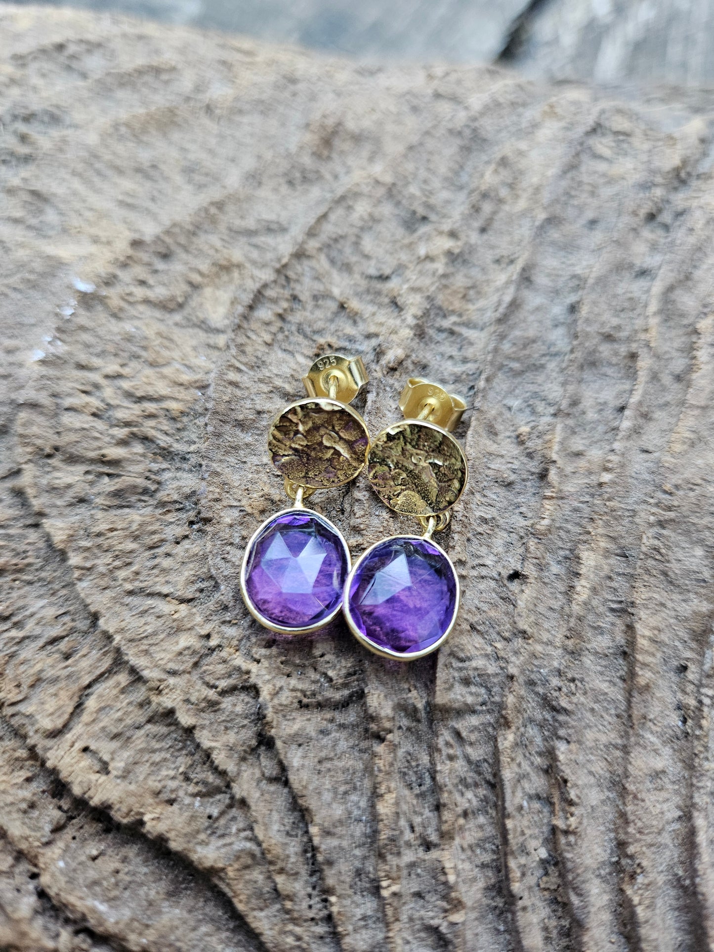Amethyst Drop Earrings