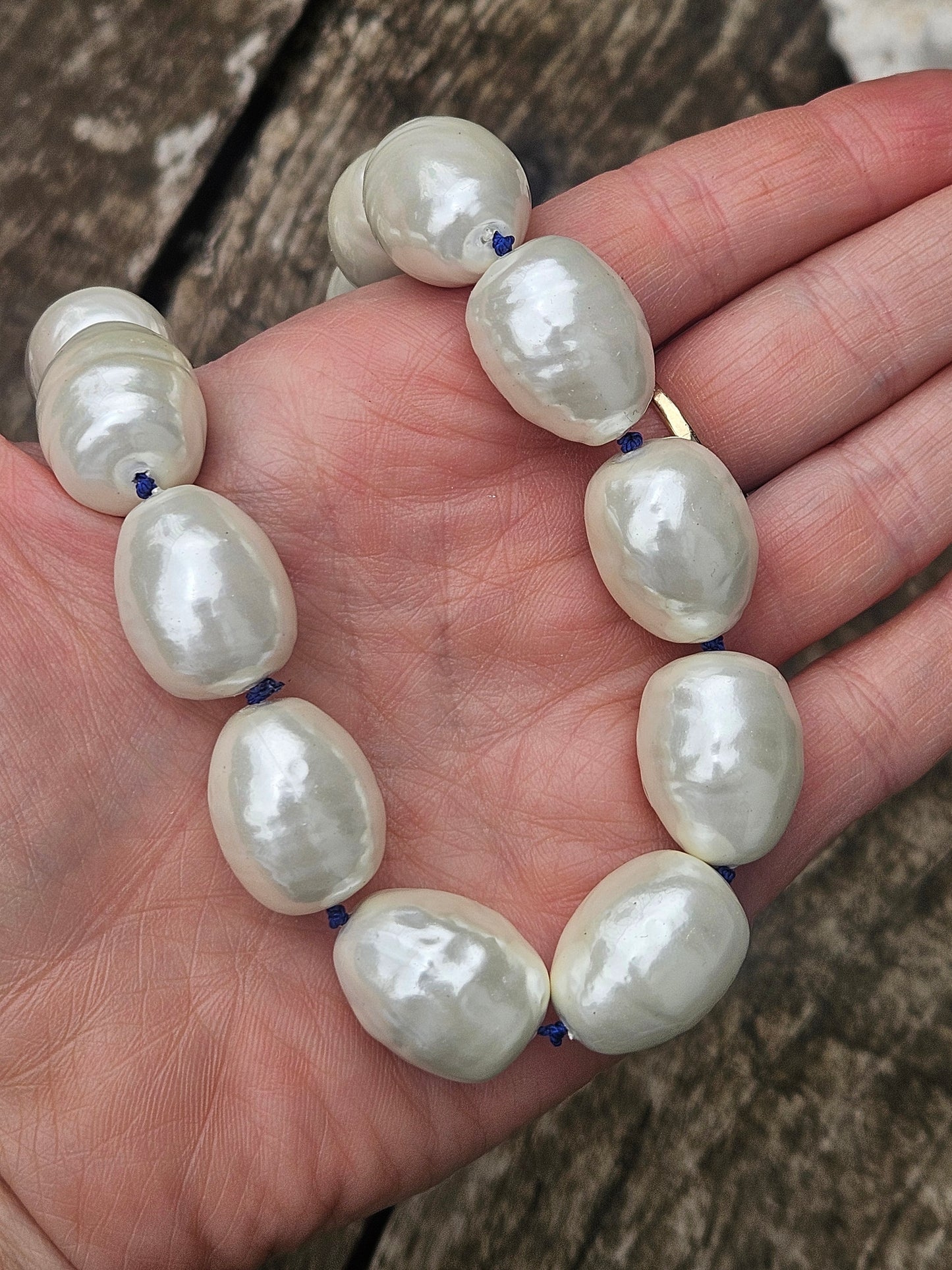 Majorcan Pearl and Chain Necklace