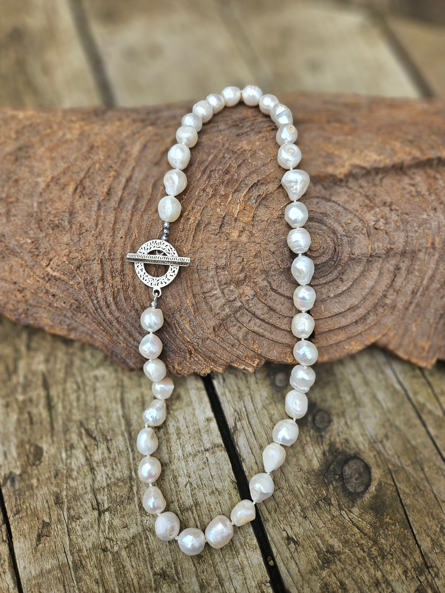 Pearl Toggle Necklace