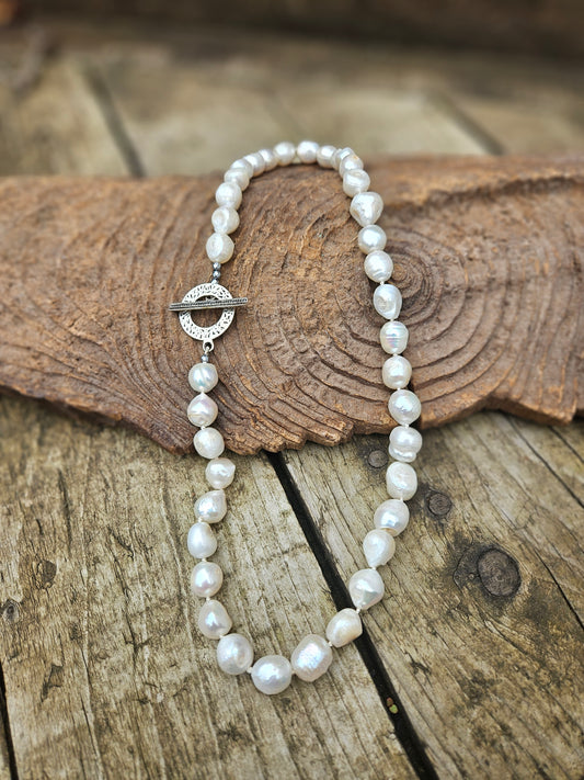 Pearl Toggle Necklace