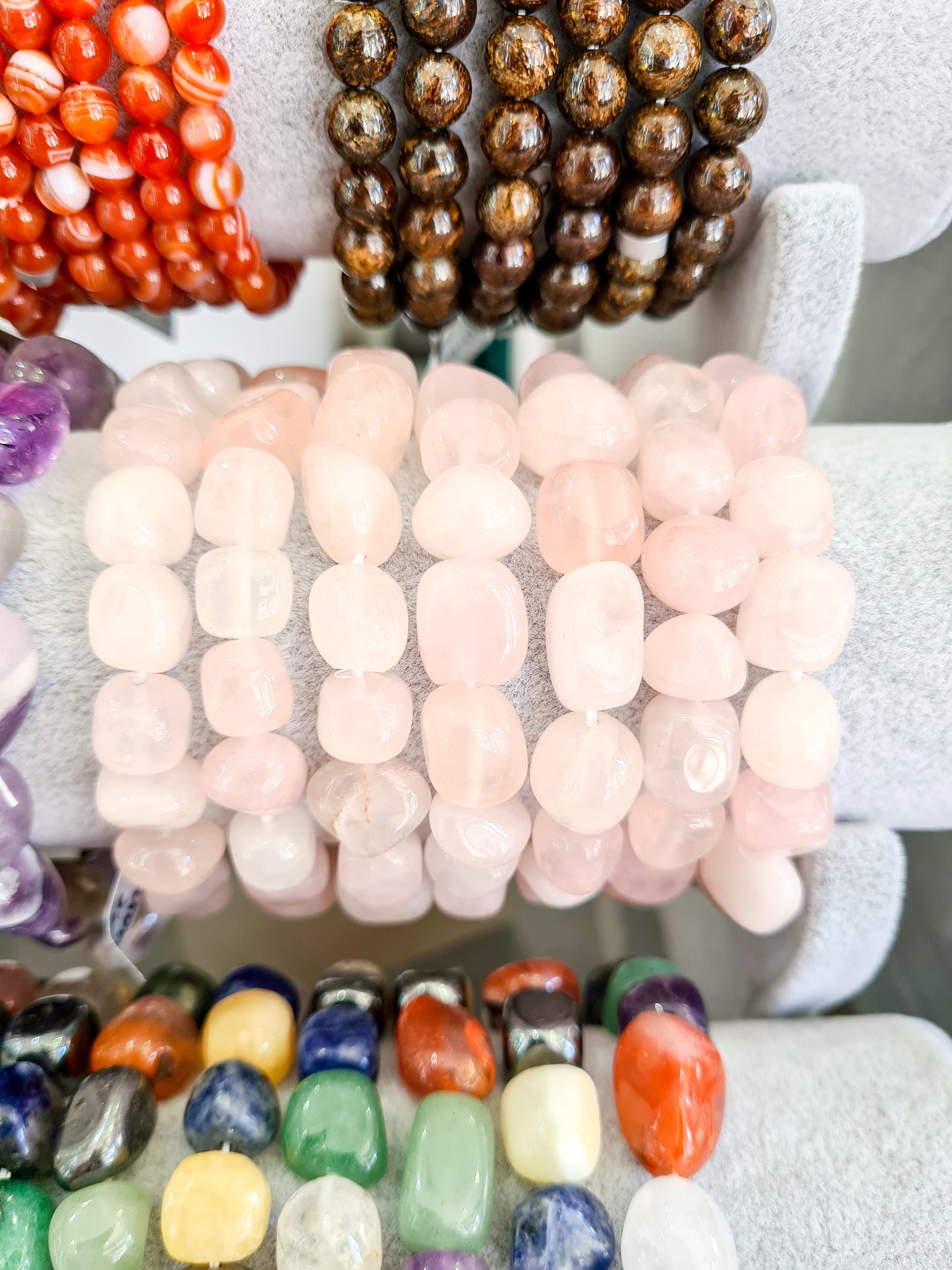 Rose Quartz Bracelets